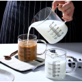 Glass Measuring Cup with Milk